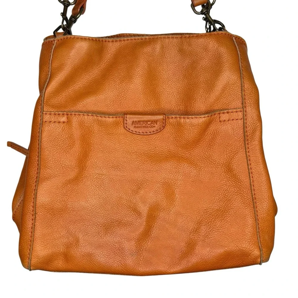 American Leather Hobo Bag - Classic Shoulder Tote